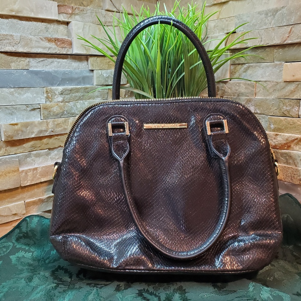 STEVE MADDEN PURSE  BLACK, MEDIUM, CROSSBODY